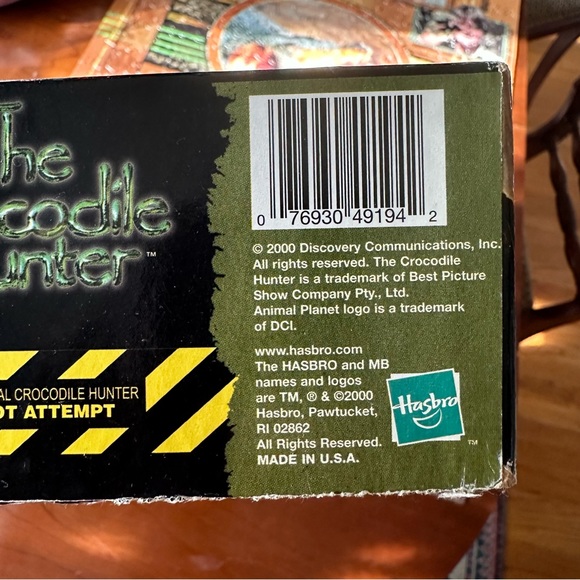 The Crocodile Hunter Steve Irwin 300 Piece Poster 2’ x 3’ Puzzle Hasbro 2000 - Picture 7 of 7